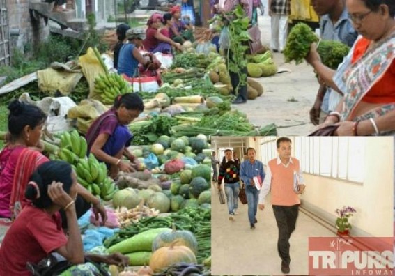 Vigilance team visits vegetable markets to check the price hike